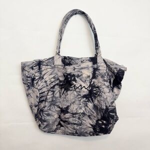 Victoria's Secret PINK Tie Dyed Large Beach Tote Zip Close Double Handles